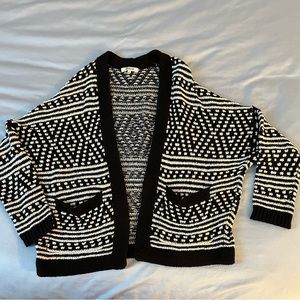 Madewell open cardi